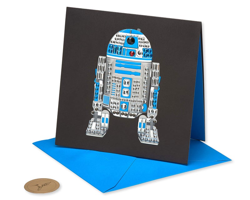 Papyrus Star Wars Birthday Card (R2D2) - Image 1